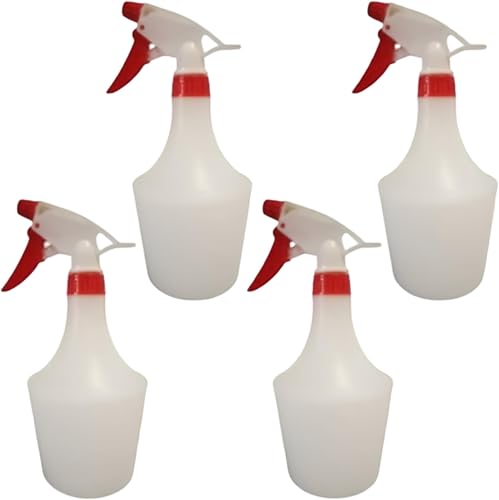4 Pack 750ml Trigger Spray Bottles – Refillable Multi-Purpose