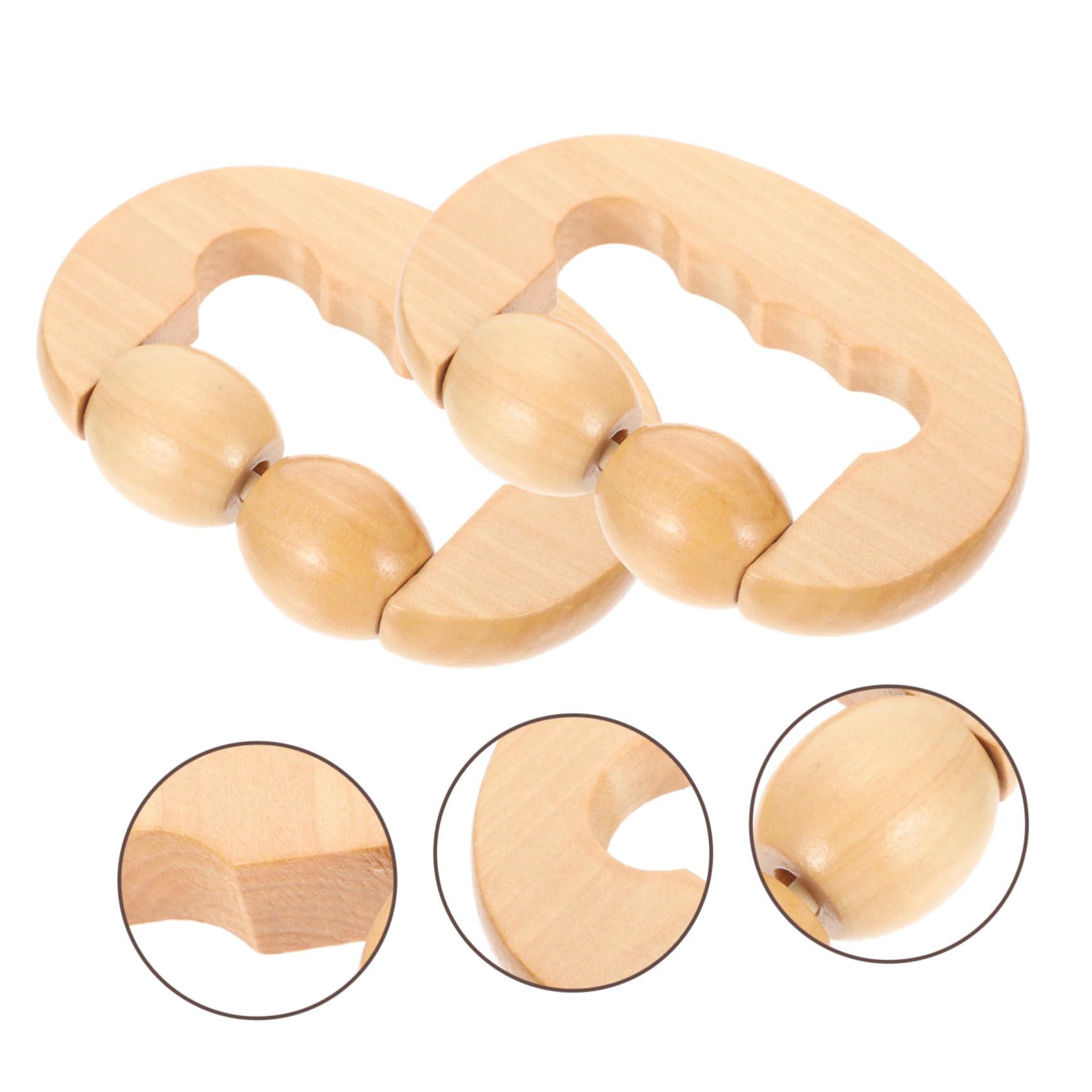 Ipetboom 6stücke Förmiger Massageroller Für Rücken Und Beinmassage Entspannendes Massagewerkzeug Für Schulter Und Nacken Tragbar Und Leicht Perfektes Hilfsmittel Muskelentspannung
