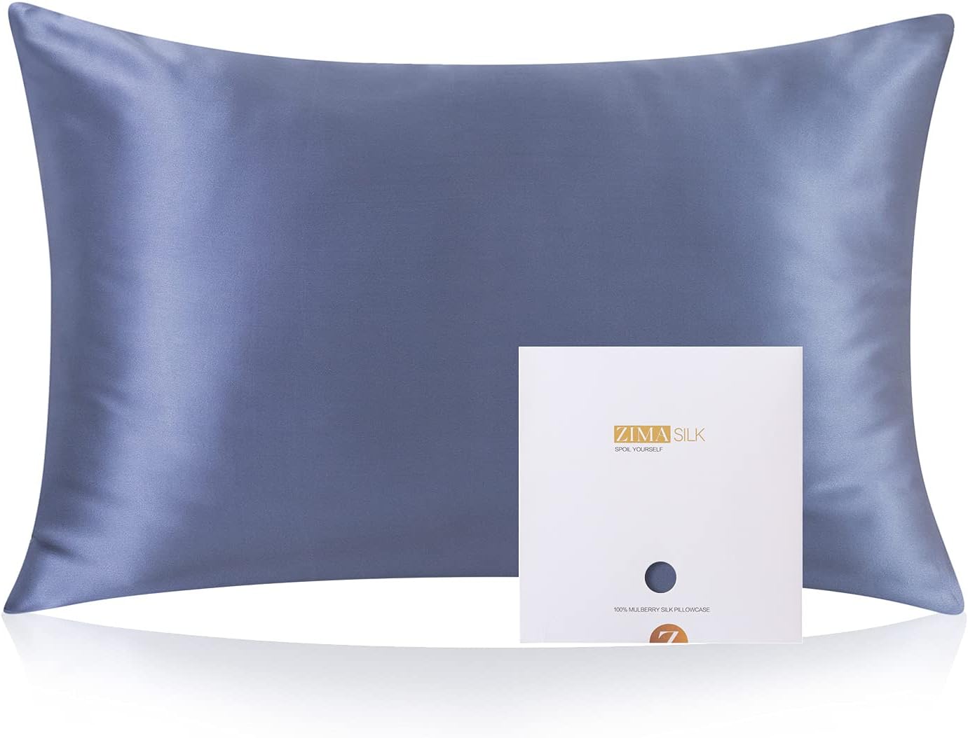 ZIMASILK 100 Mulberry Silk Pillowcase for Hair and Skin Health,Soft and Smooth,Both