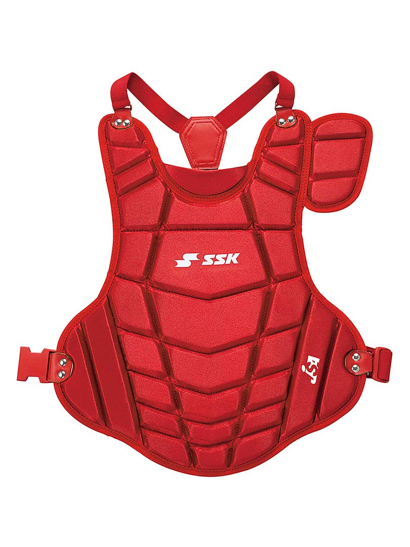 SSK CSPJ130 Boys Softball Protector Red (20)