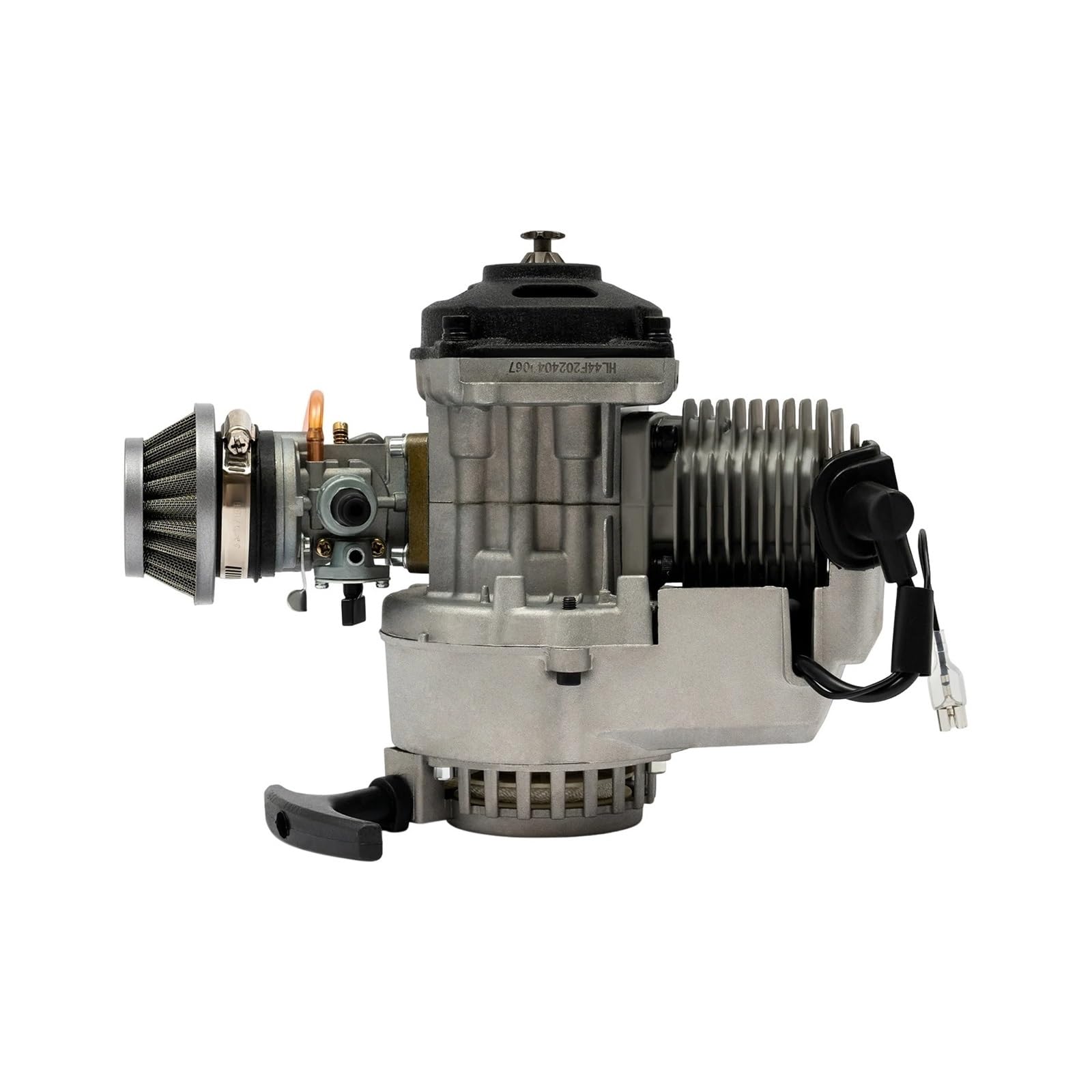 Mini Motor De Motocicleta De 49CC, Motor De 2 Tiempos De Un Solo Cilindro, Velocidad Sin Carga De 12500rpm Cilindro Pistón Kit