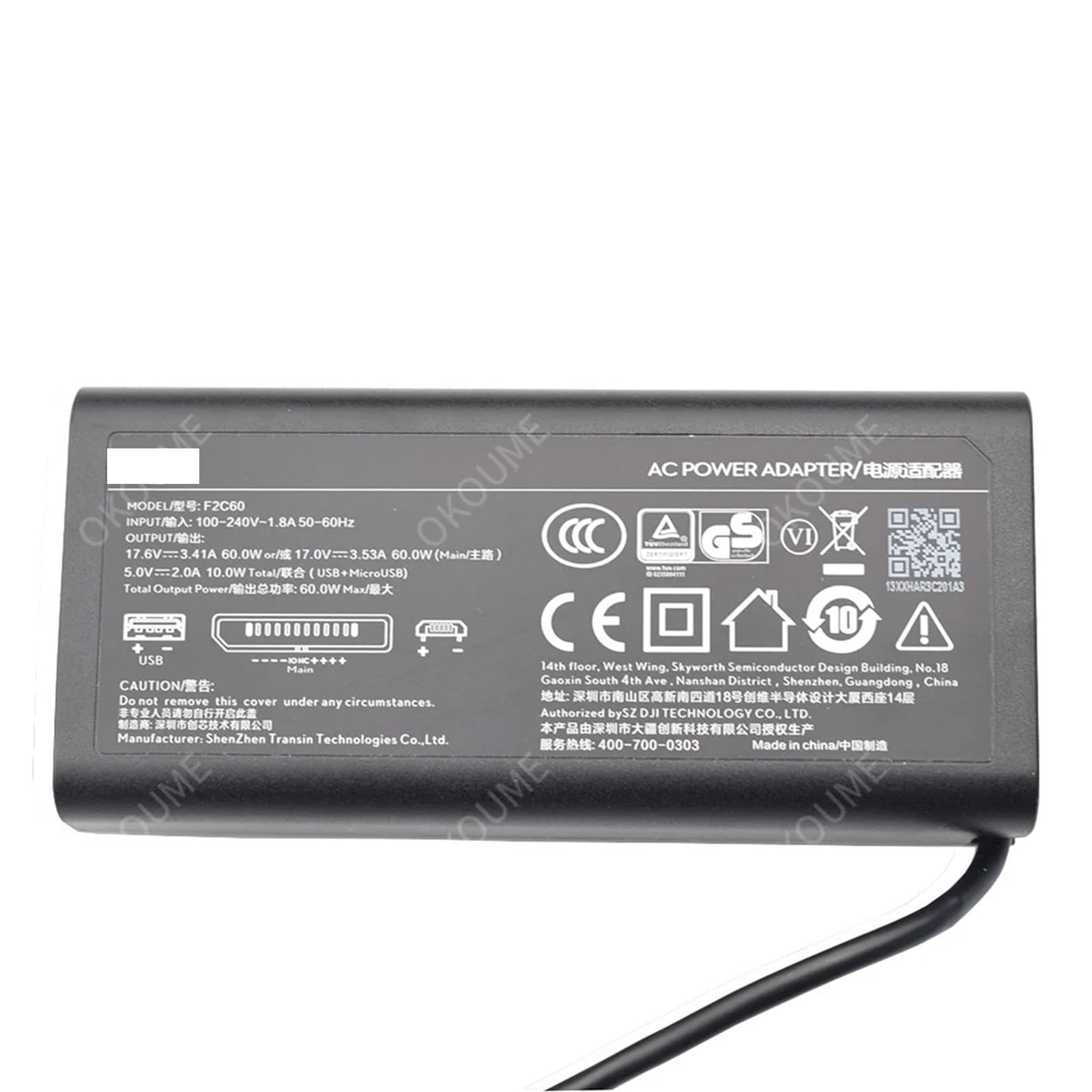 For DJI Mavic 2 Pro/Zoom Batterie Ladegerät mit AC Power Kabel for DJI Mavic 2 Serie Drone Ersatz reparatur Teile
