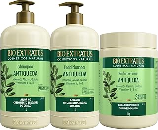 Jaborandi Antiqueda Bio Extratus Shampoo Cond E Masc Litrao