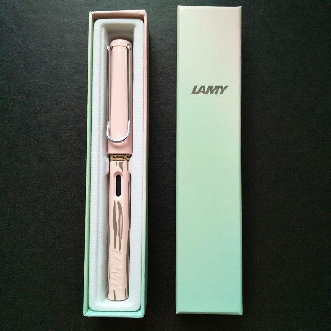 Amazon | LAMY ラミー 万年筆 サファリ ロフト 限定 ゼブラ柄 F