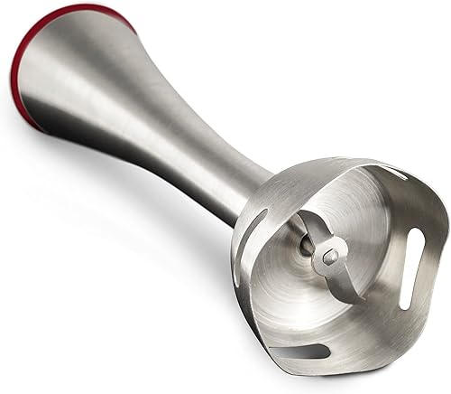 Miniatura 5 de Batidora de mano de inmersión eléctrica de mano resistente, color rojo