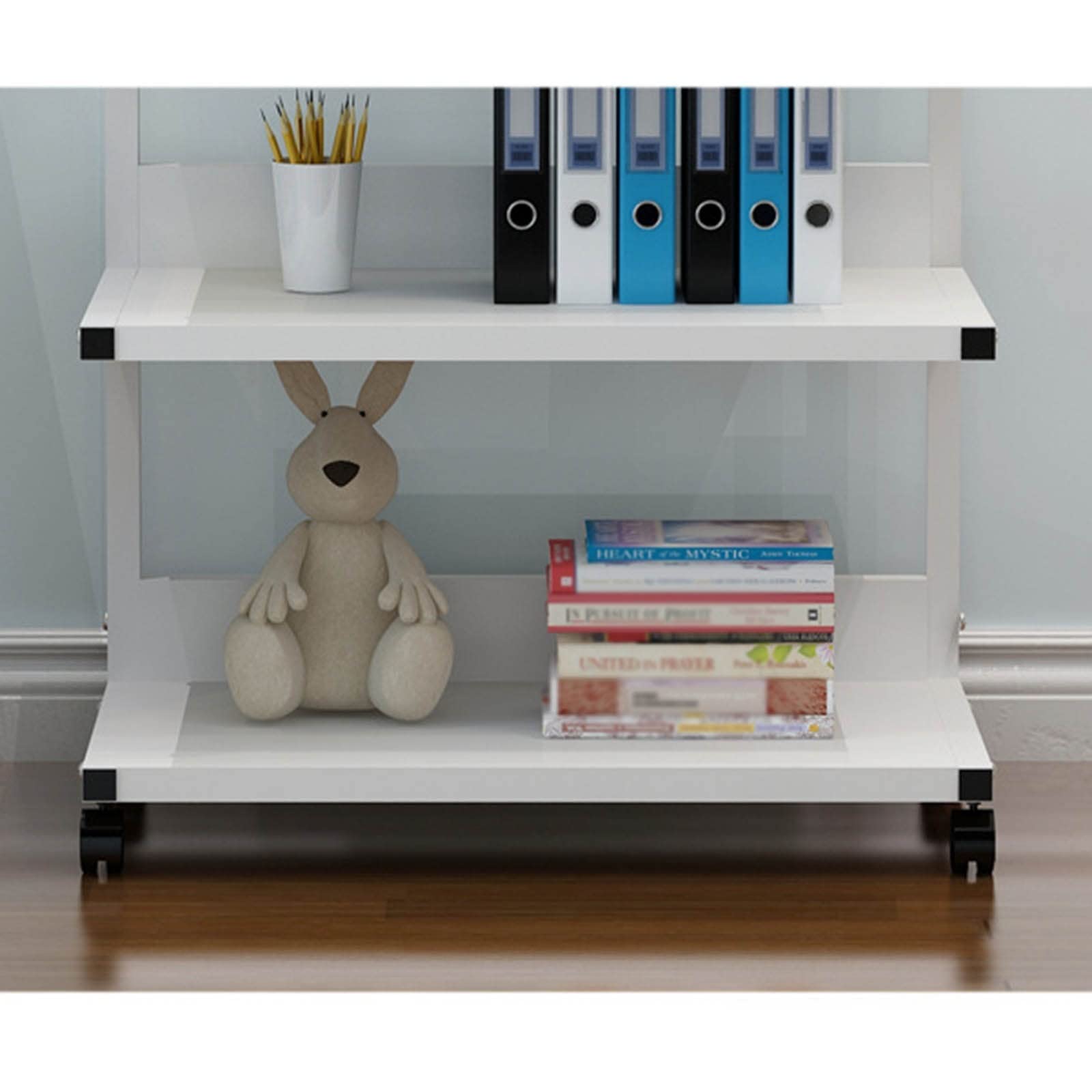Saturey druckerständer Boden und veckende Druckerregal-Büro-Rack-Rack Rack Rack Abnehmbares Mainframe-Box-Rack Mehrschichtspeicher druckerschrank (Color : C)
