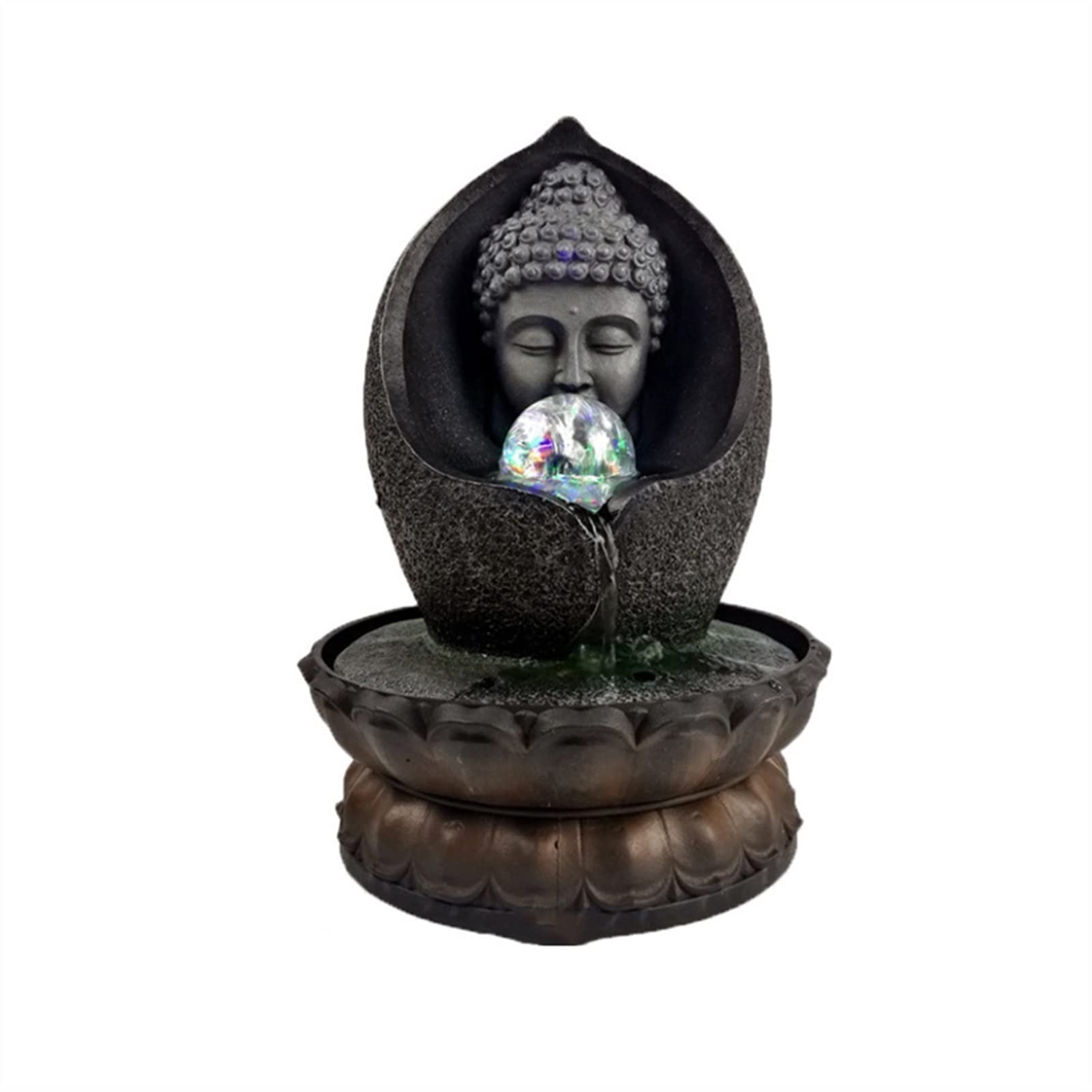 Fontaine de bureau Bouddha Feng Shui pour créer un espace zen dans votre salon