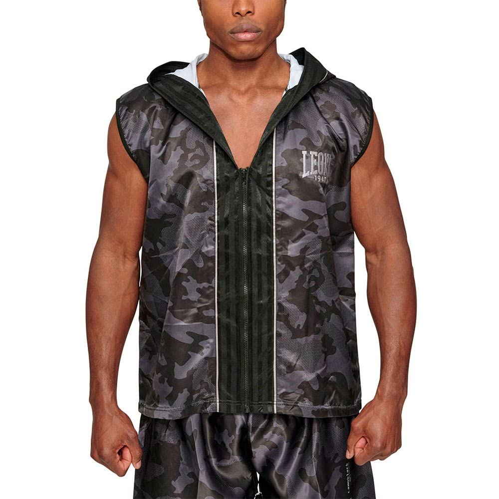 LEONE 1947 Leone1947 Camoblack Boxing Gown L-XL
