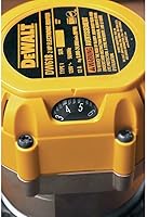 Vista 8 de DEWALT Enrutador, base fija, 12 amperios, disparador de velocidad variable de 24,000 RPM, 2-1/4HP, con cable (DW618)