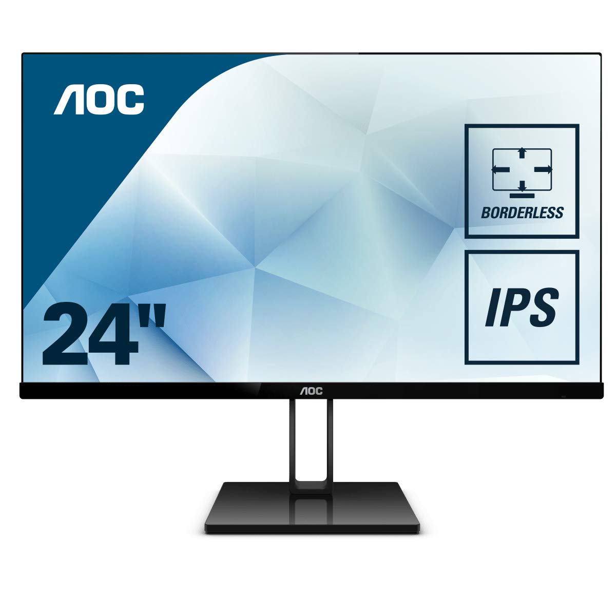 AOC 23.8-inch LED 1920 x 1080 Pixels Monitor with Display Port, HDMI Port, Ultra Slim - 24V2Q (Black)-image-28