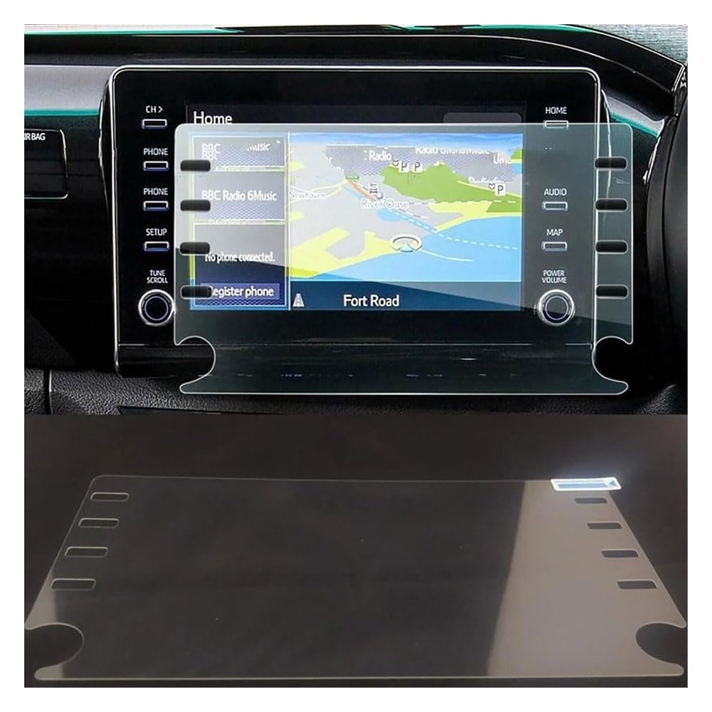 Éviter rayures écran navigation Hilux protection Toyota 2020 - 6