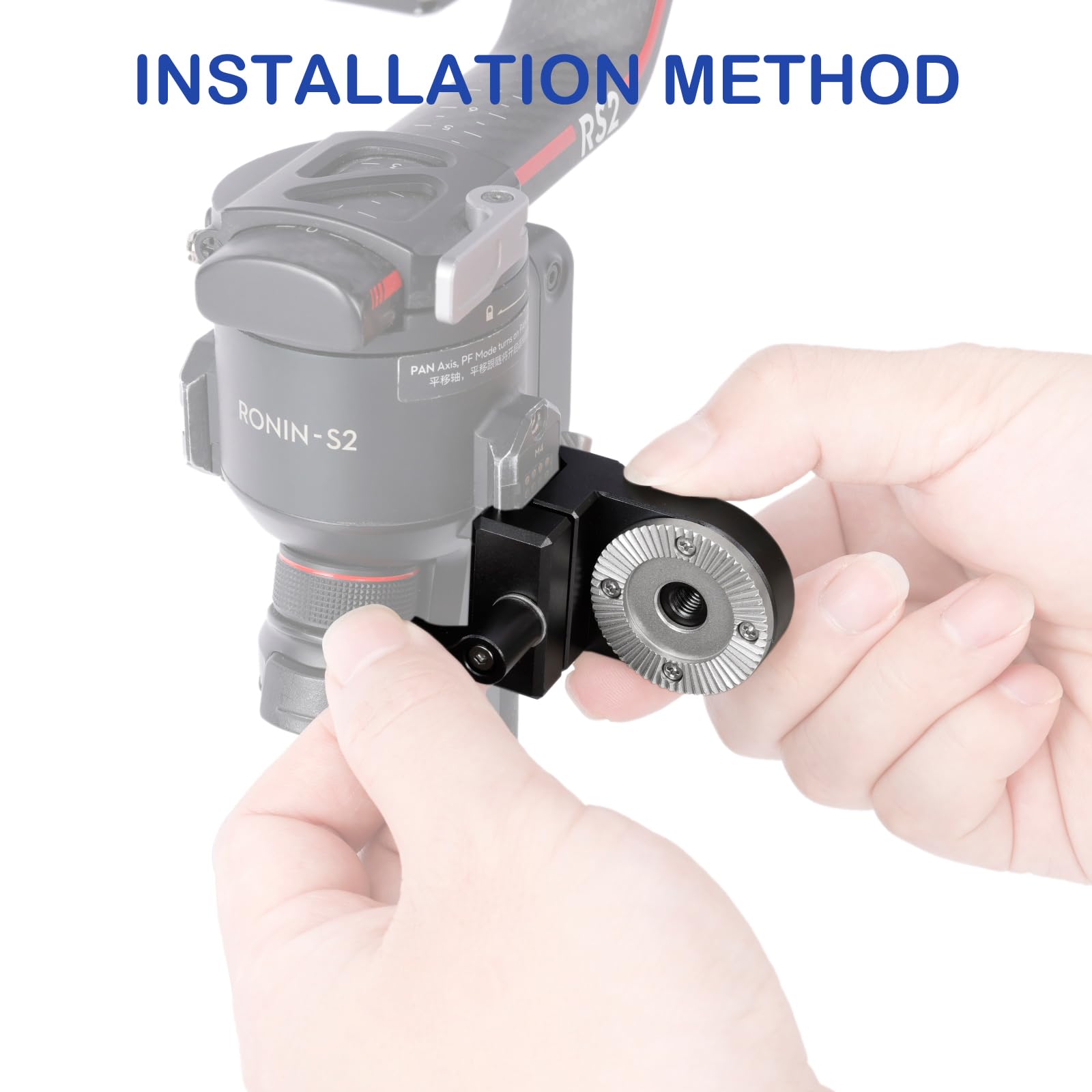 NICEYRIG NATO Rail Clamp - 360° Drehbar Mit Rosettenhalterung Für Kamera Zubehör