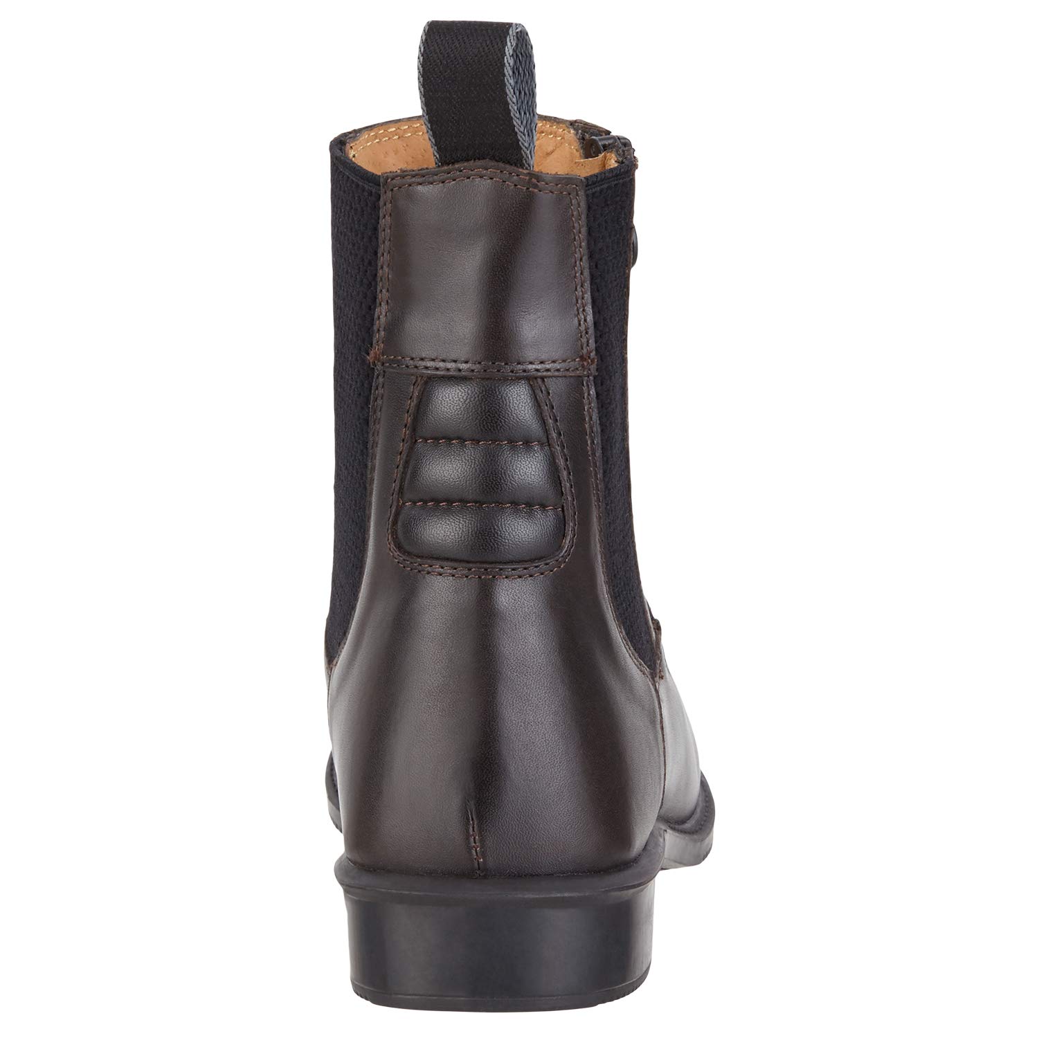 Reit-Stiefelette »LEGACY SZ MILANO« aus weichem Rindsleder | Designt in Italien | Reit-Schlupf-Schuh mit ULTIMA-RS Gummisohle | Komforteinlegsohle | Reißverschluss seitlich | Schwarz, Braun