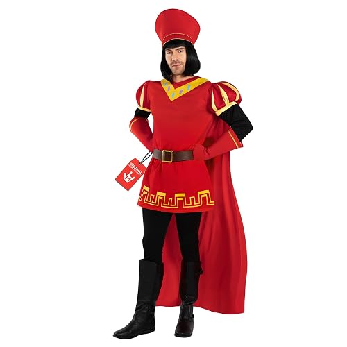 Morph Red Fairytale Lord Costume Men, Funny Halloween Costumes For Men, Movie Character Costumes Adult - Medium