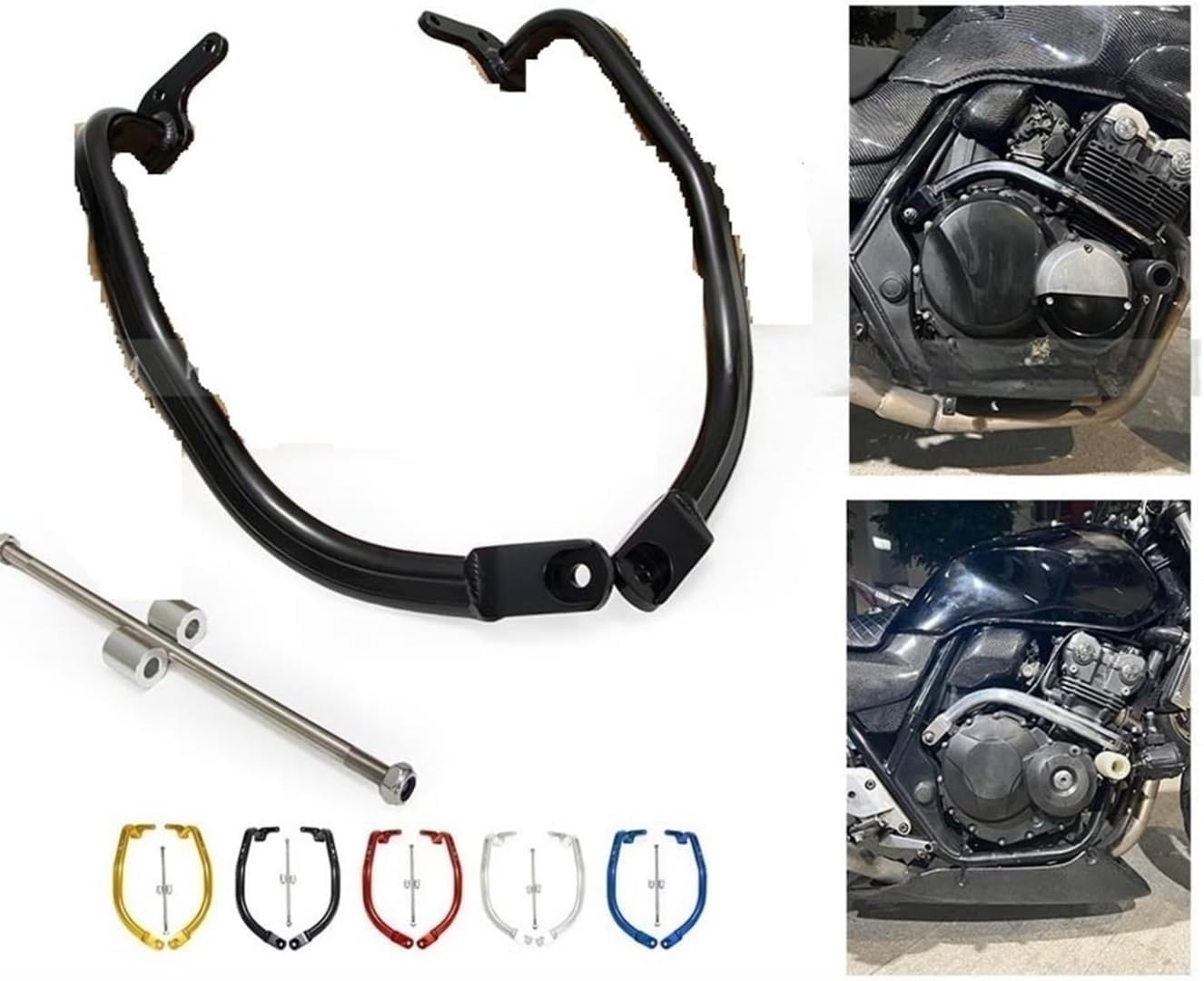 Amazon | Mozenaバイク用クラッシュバータンク CB400 VTEC 1-2 3 4 5