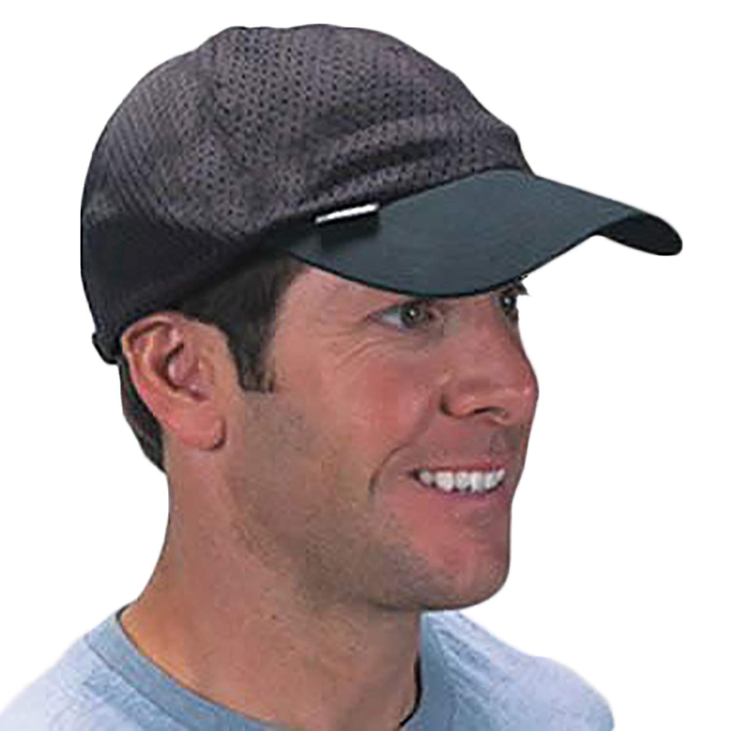 Blubandoo Water Activated Evaporative Six Panel Capbandoo With Cooling Crystals. (Black)