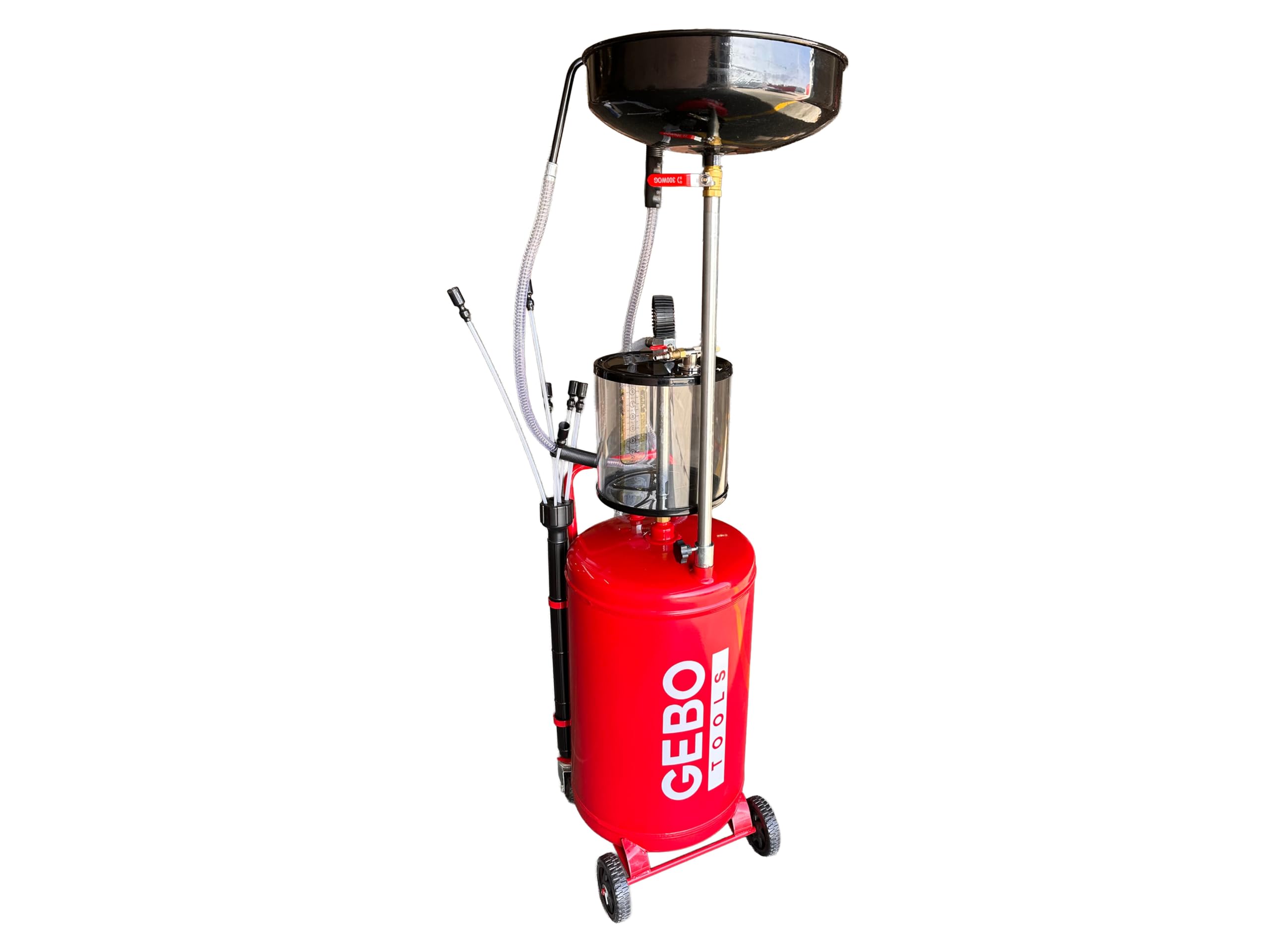 Aspiratore Pneumatico Olio esausto 80 Litri,recuperatore per Cambio Olio Motore