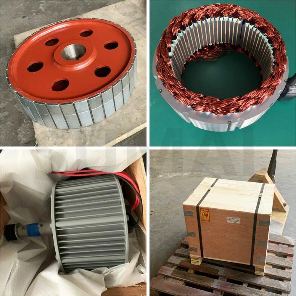 Générateur à aimant permanent 20kw 30kw 220V 380V, 50Hz, générateur AC