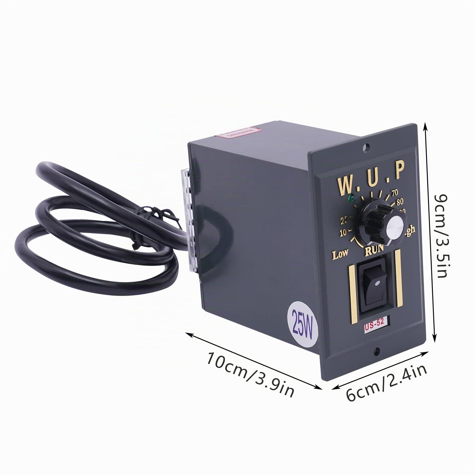 AC 220V Getriebemotor 250W Motor mit Getriebe 10K 1350/1650 RPM Getriebedrehzahlmotor