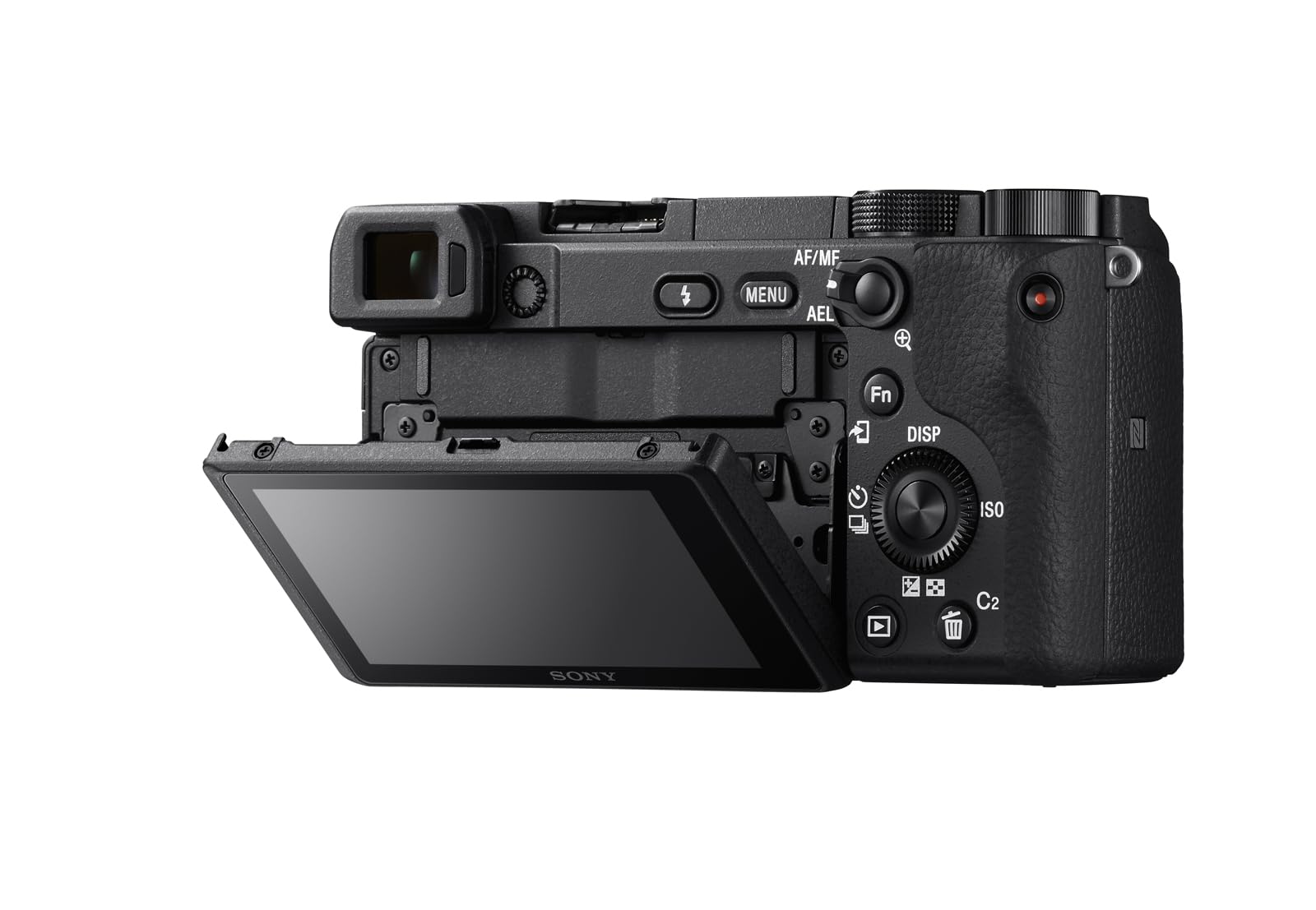 Sony Alpha 6400 (APS-C) Fotocamera con obiettivo 16-50 mm – Autofocus con rilevamento degli occhi da 0,02 s, video 4K, display ribaltabile, ideale per vlogging, fotografia e viaggi