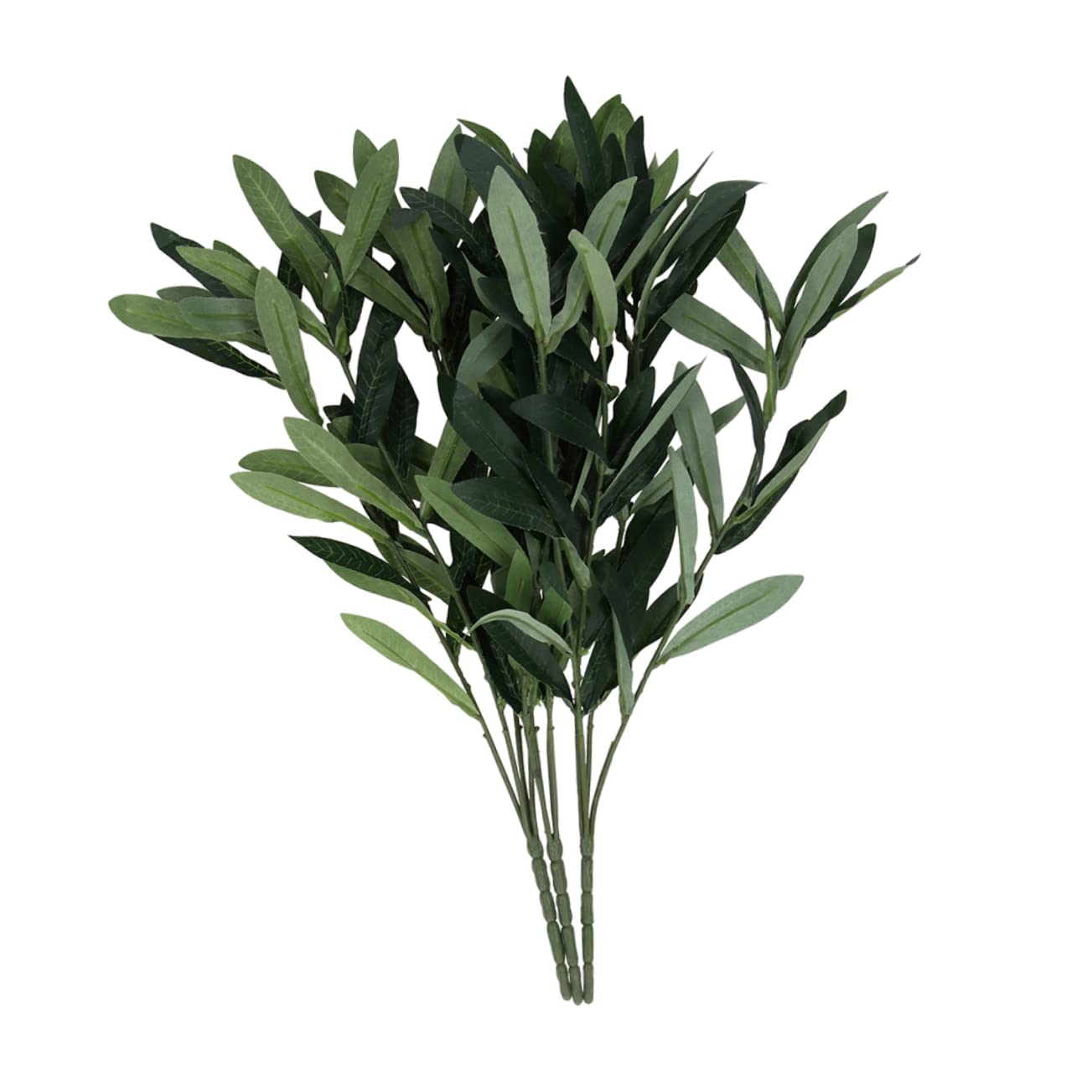 1 Pc Artificial Olive Branch Studio Artificial Green Plants Fake Branches with Leaves Decoration Olive Branches for Baby Wedding Plastic Fake