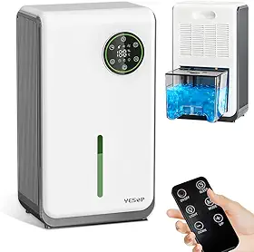 Yesop Desumidificadores Com Tela Digital Eletrico Desumidificador 2000ML Yesop