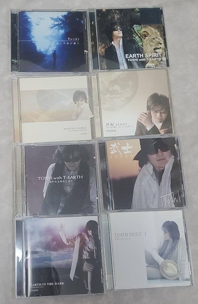 X　エックスジャパン　TOSHI　グッズセット　CD　タオル　一部サイン入り XエックスジャパンTOSHIグッズセットCD☆タオル一部サイン入り