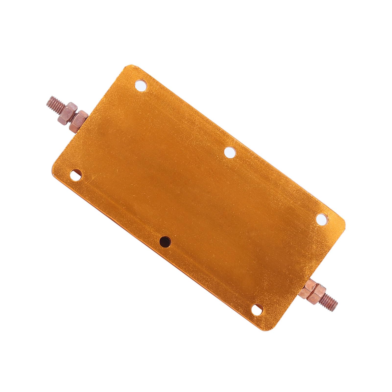 Hyuduo Résistance de Puissance 200W 1 Ohm, Boîtier Aluminium pour Alimentation et Capteur - Résistance Bobinée Rx24 avec Support de Fixation Visé
