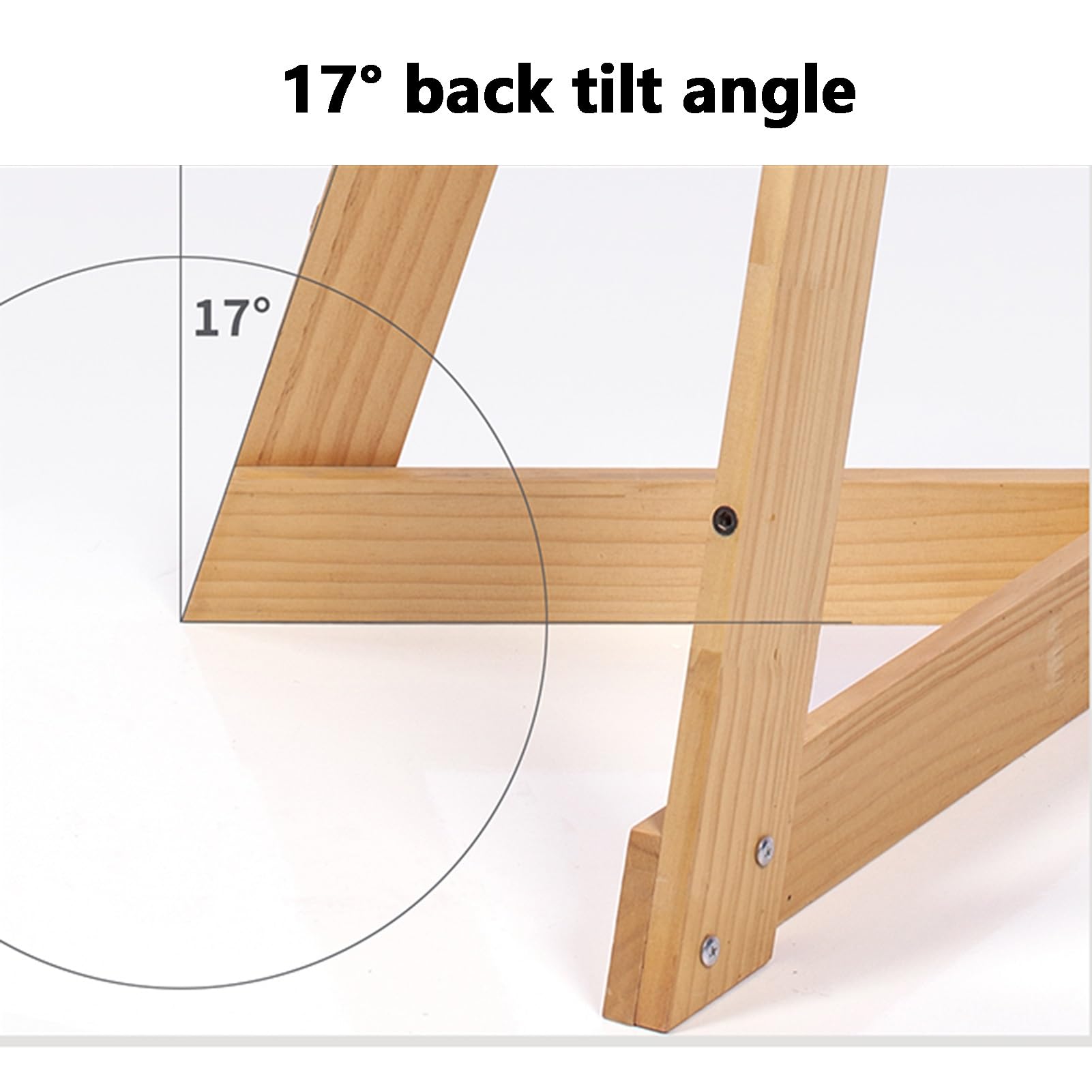 Cavalletto in Legno per esporre cartelli di Benvenuto per Matrimoni, Poster artistici e Foto - Espositore Regolabile da 45x120 cm per cartelli di Benvenuto, Disegni e Articoli per Eventi.