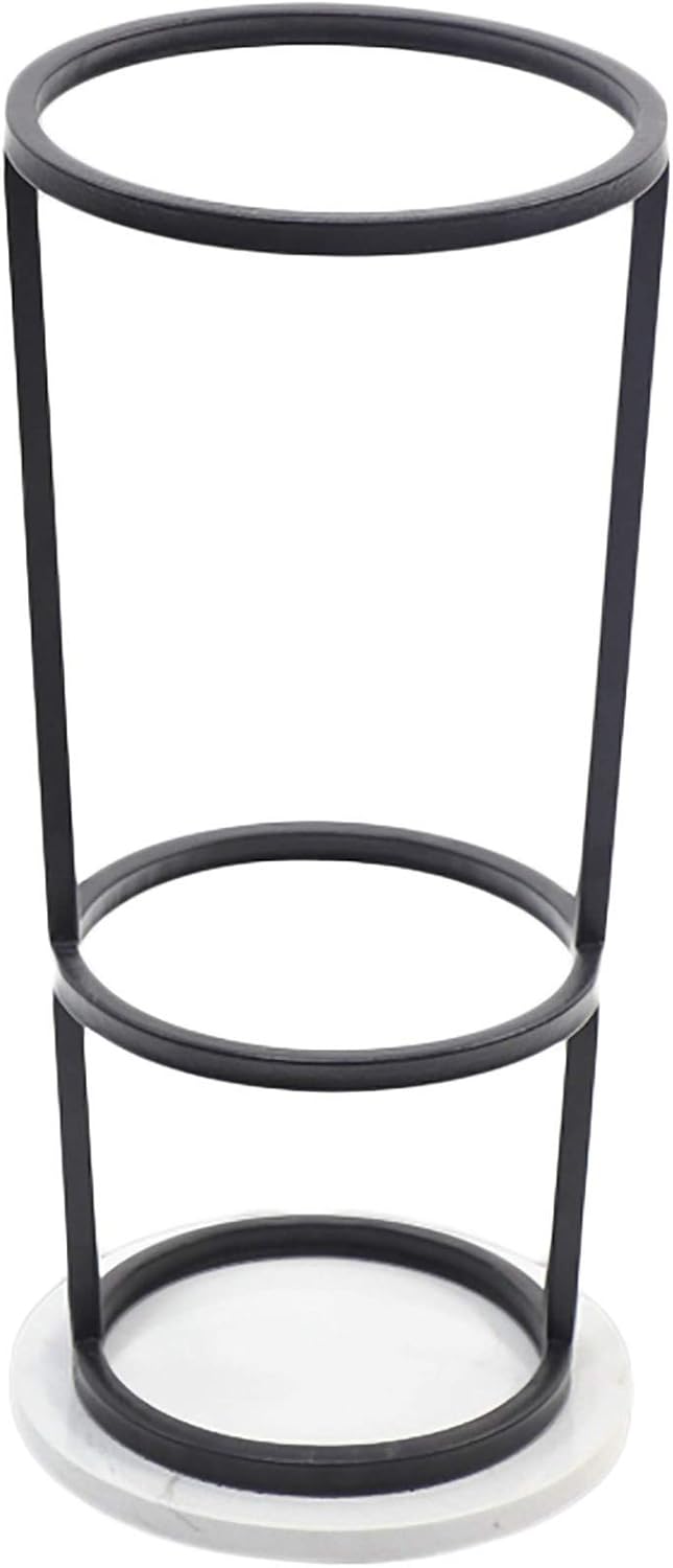 LUNEZY Iron Umbrella Stand Rack for Canes Walking Sticks Umbrellas, Doorway/Entryway Umbrella Holder for Home and Office Deco, Modern Simple (Color : Gold)