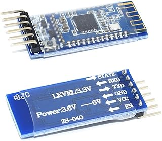 HiLetgo 2pcs CC2540 CC2541 AT-09 Serial Wireless Module BLE 4.0 Bluetooth Module Compatible HM-10