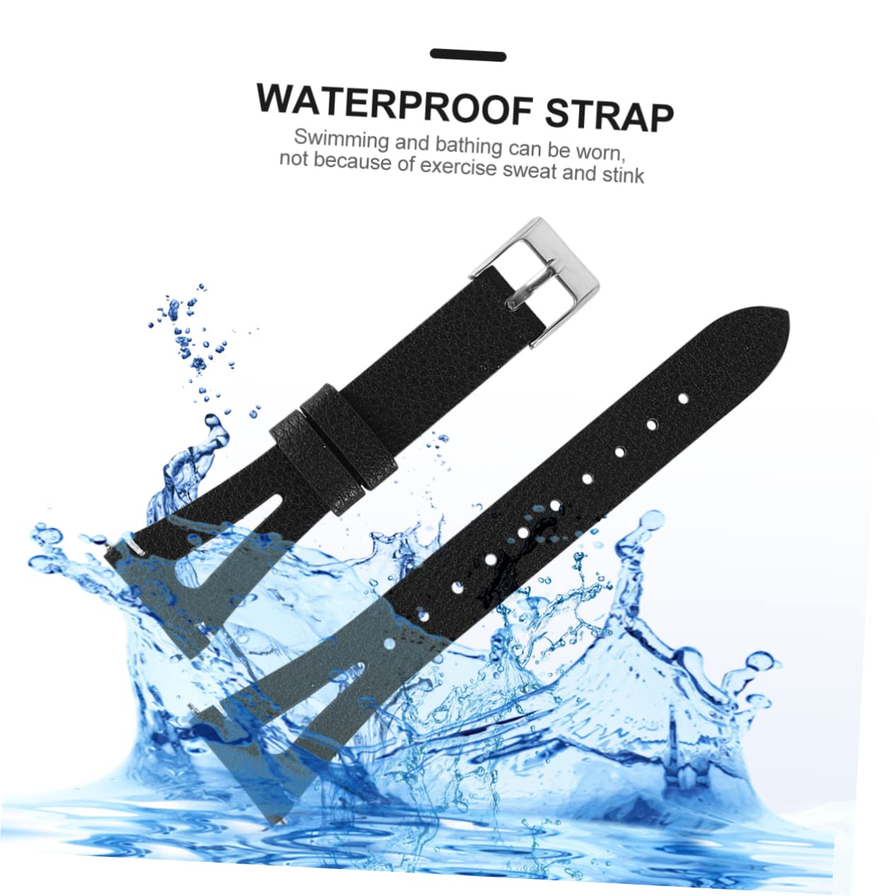 VALICLUD 3piezas Correa De Reloj De Cuero Verdadero Para Banda De Reemplazo Unisex Cómodo y Transpirable Para Ocasiones Especiales y Uso Diario