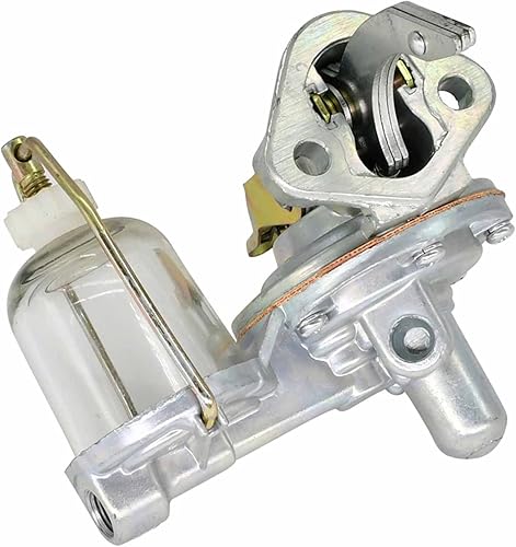 Bomba de agua de diafragma autocebante Fuel Lift Pump 1446184M91 1446681M91 MP1291Q Compatible with Massey Ferguson Industrial Tractor 90 1100 1130