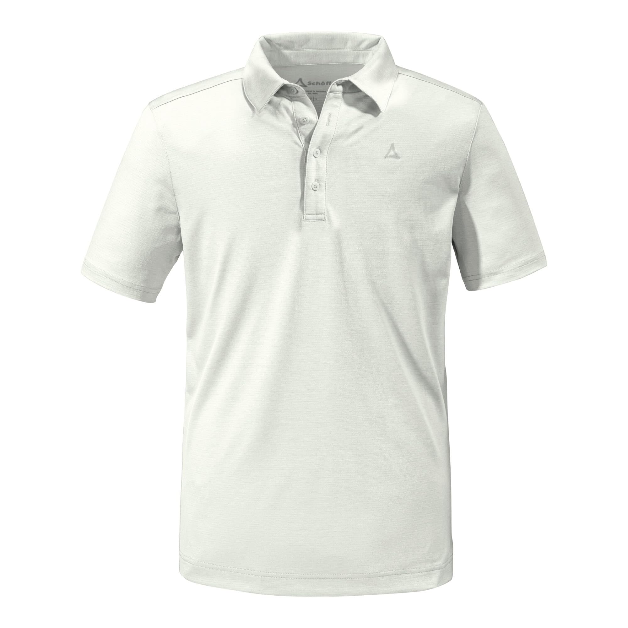 Schöffel Men's Gray Violet Circ Polo Shirt Tauron M Grey Violet, 48
