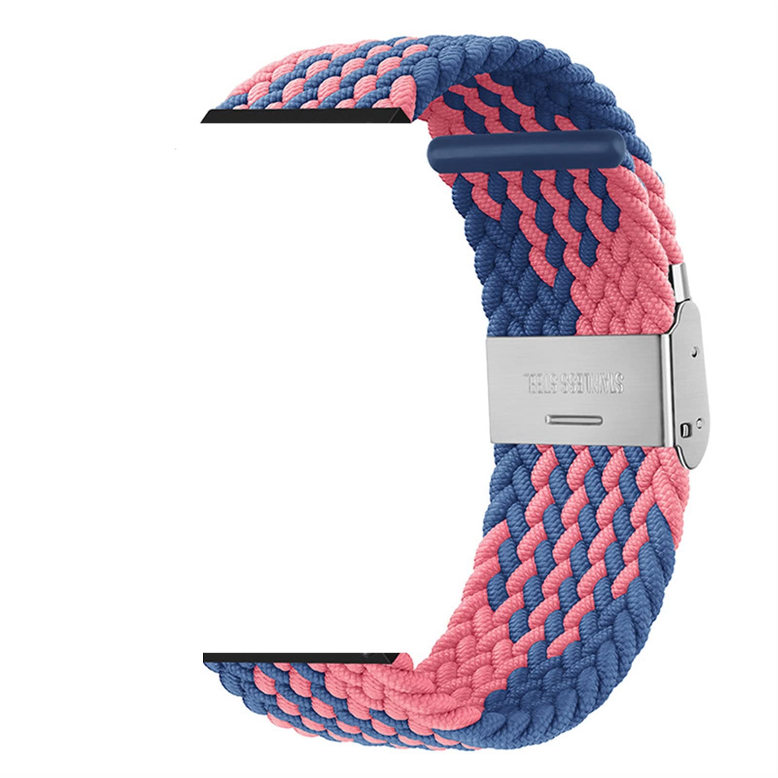 Bracelet nylon tressé 26mm pour Garmin Fenix 7X et 6X Pro, sangle boucle élastique QuickFit