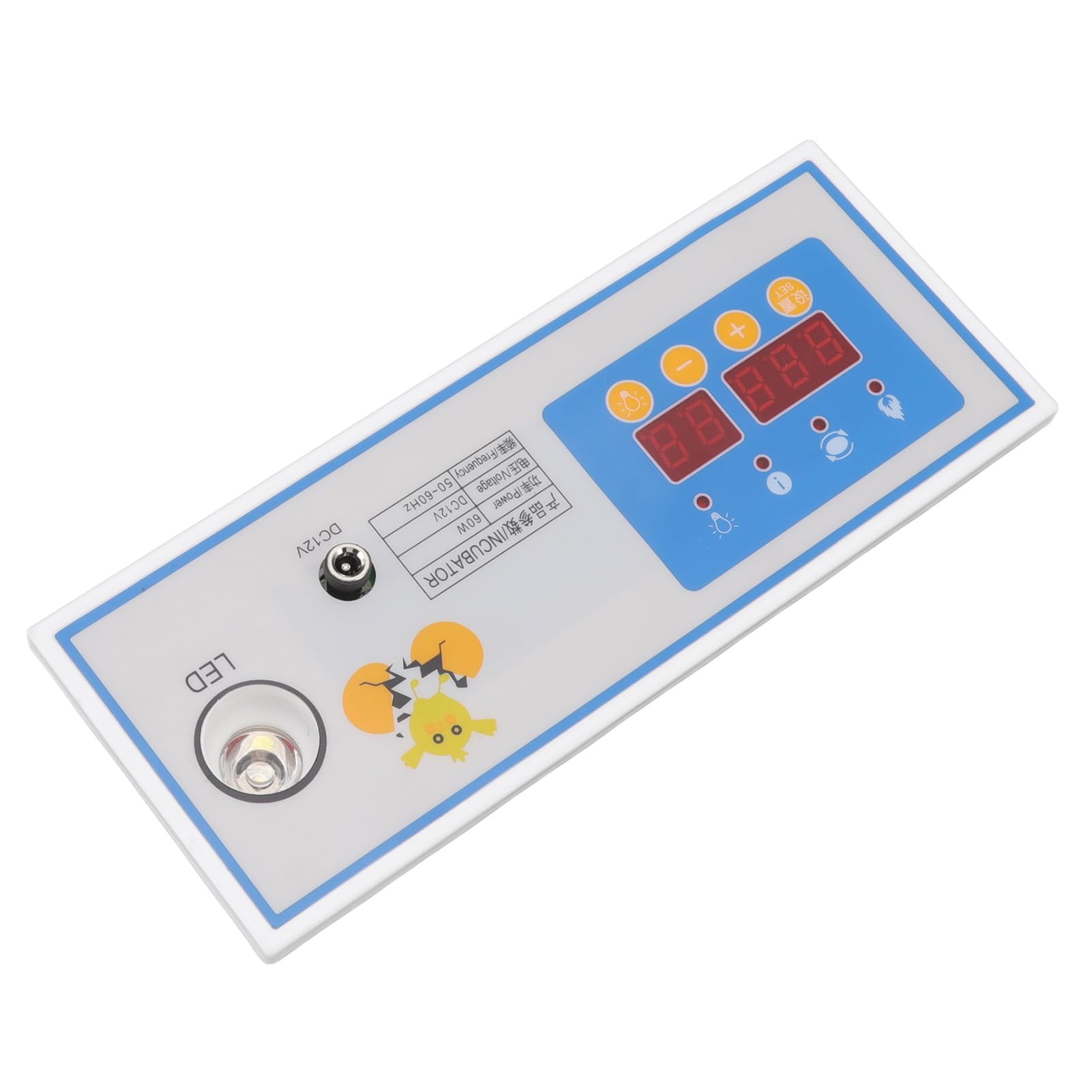 Termoregolatore per Incubatore da 60 W Ad Alta Precisione per Mini Incubatori Design Automatico in Plastica Facile da Usare