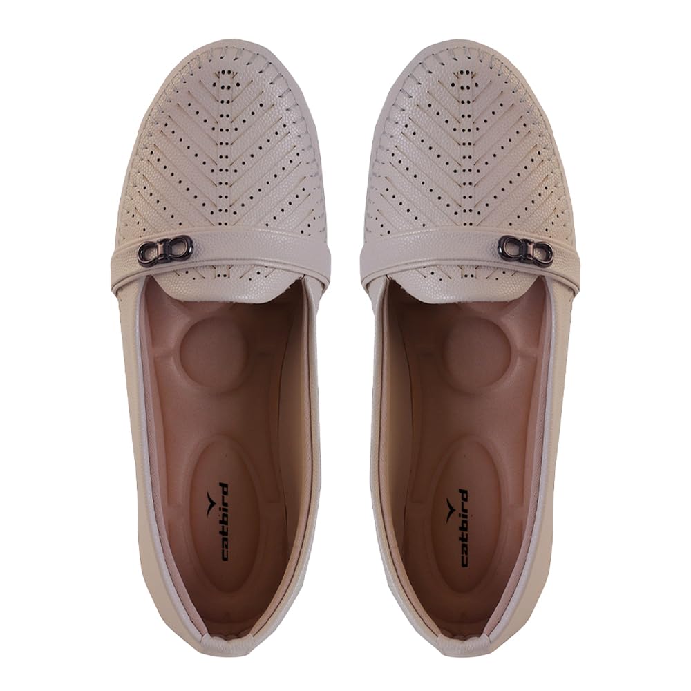catbird Women's Comfort Belly Shoes | Ballet Flats for Women | Slip On Loafer Flats | Soft Cushioned Footwear for Office, Casual, Travel & Walking-picture-42