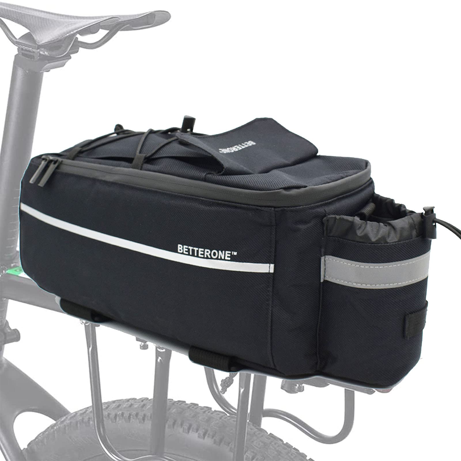 Buy BETTERONE Bike Insulated Trunk Cooler Bag, Upgraded Smooth