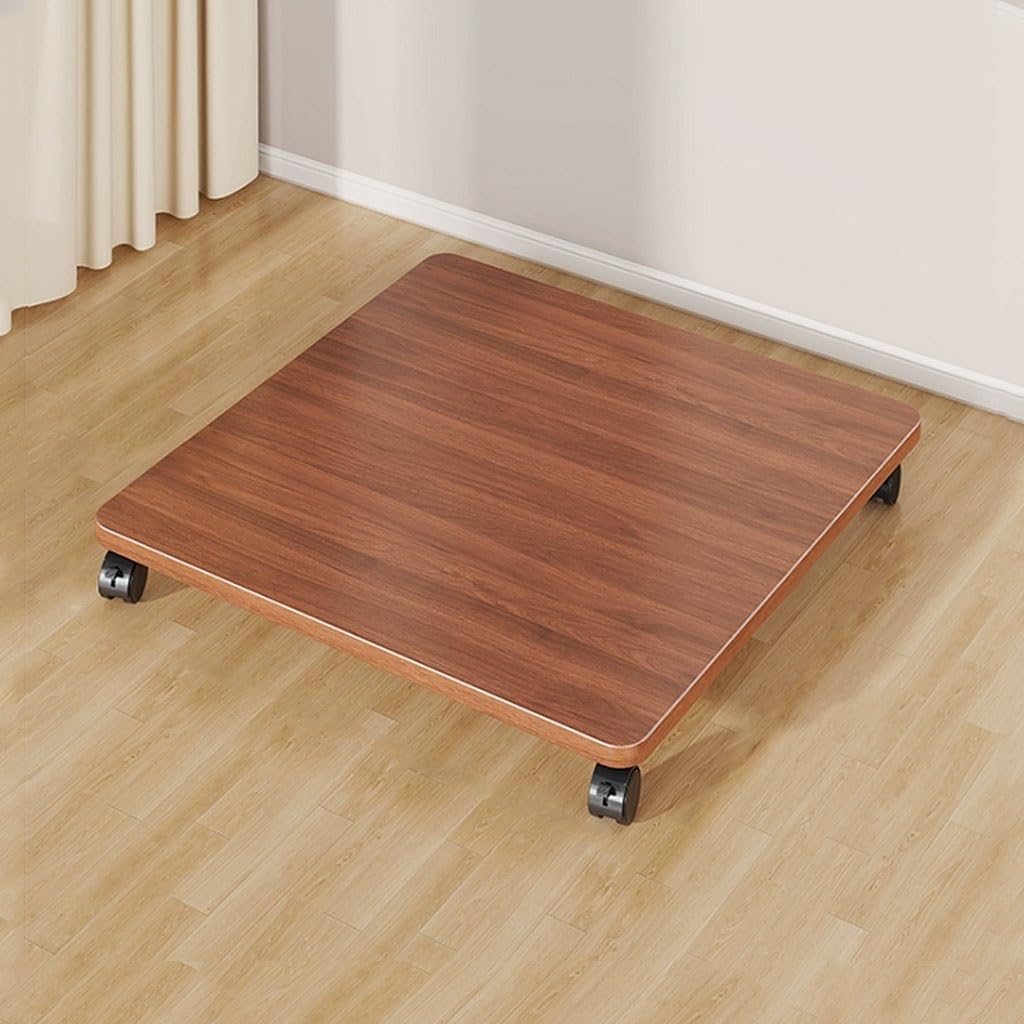 Grande fioriera con ruote bloccabili, carrello mobile per ufficio, acquario, vaso di fiori e attrezzi da giardino, base resistente, ideale per uso interno ed esterno