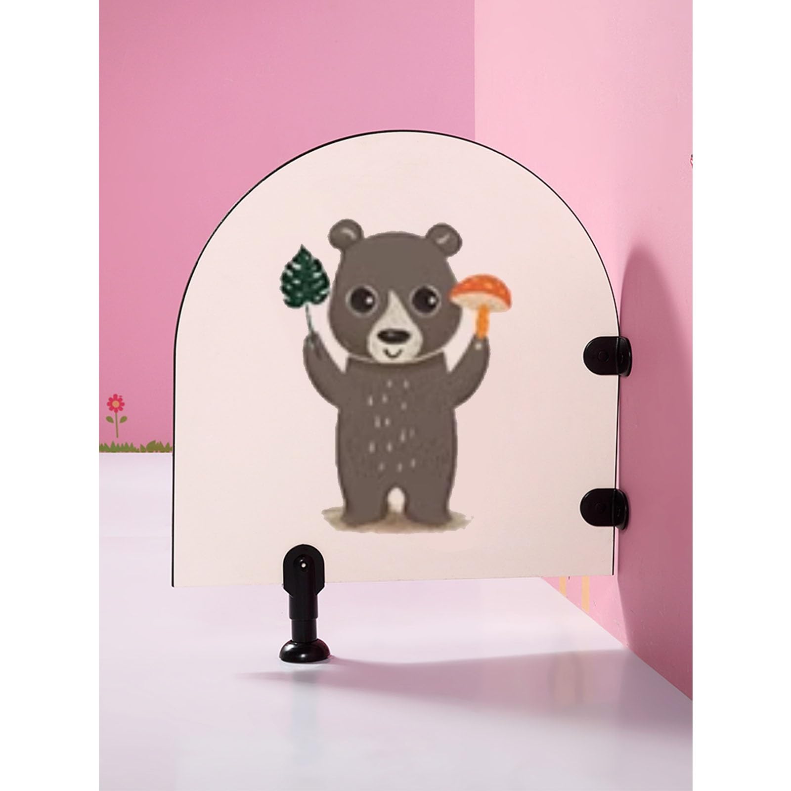 BKSXSOP Urinal Baffle Partitions,Screen Toilet Partition,Children's Screen Partition,Cartoon Partition,Urinal Partition Panel With Supporting Feet,Floor-Mounted Protection Divider
