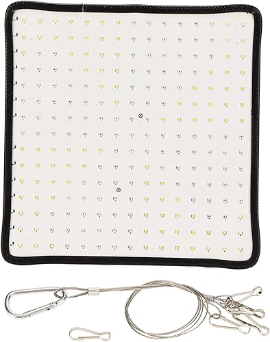 AUNMAS Luz de cultivo de plantas, luz profesional de espectro rojo y azul de 1000 W para plantas de interior, control científico, luz LED de bajo