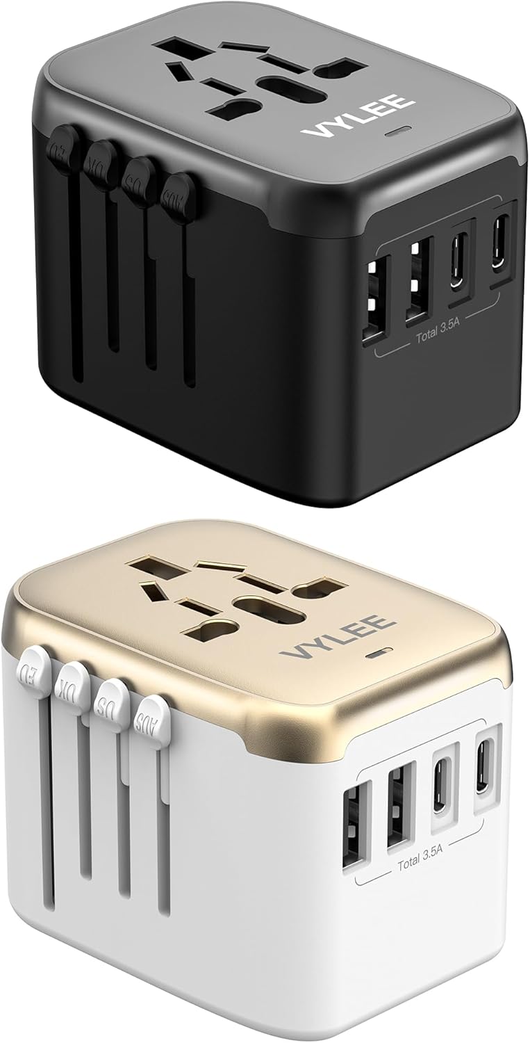 [Black Grey +White Gold] Universal International Power
