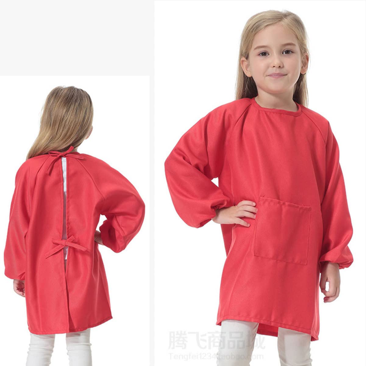 TOYANDONA 3 Pezzi Grembiule Da Pittura Per Bambini Grembiule Da Arte Per Bambini Cappotto Per Acquerelli Maniche Chiusura Regolabile