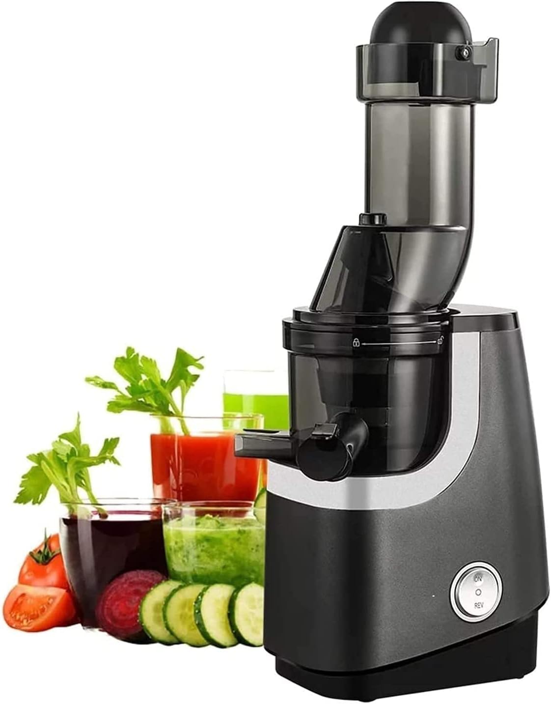 Juicer Machines Juicer Extractor Whole Fruit and Vegetables Easy to Clean with Higher Juice and Nutrition Yield Anti-Drip Function Easy Clean