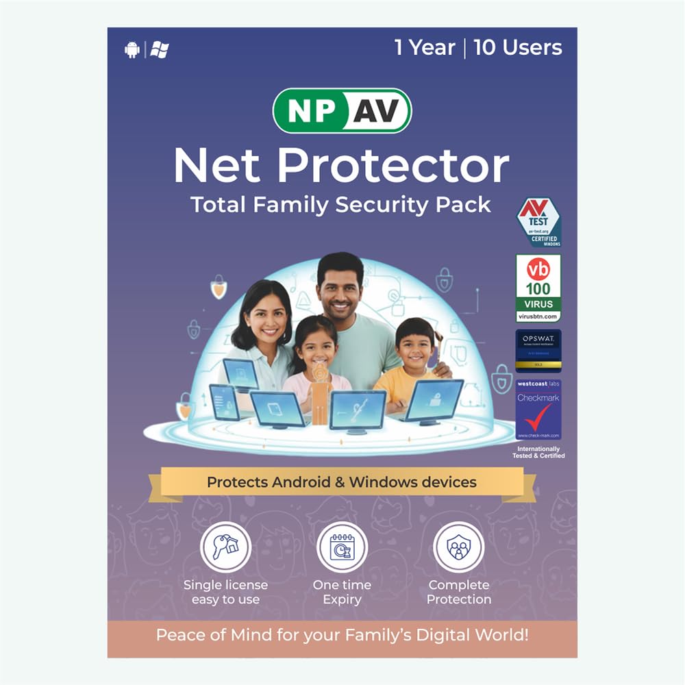 Net Protector Total Family Security Pack (1 YR 10 Device)-picture-28