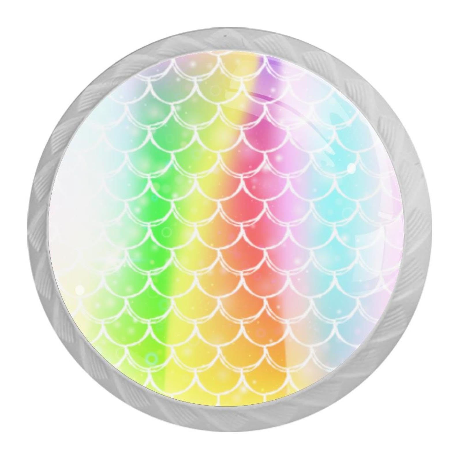 Tqmspg Multi Mermaid Scales Colorful