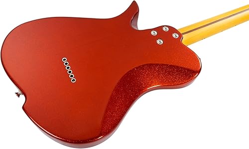 Miniatura 5 de Vola Vasti V3 MC - Guitarra eléctrica, cuerpo de ceniza, cuello de arce, trastes de níquel, cuello en C moderno, fabricado en Japón (rosa concha)