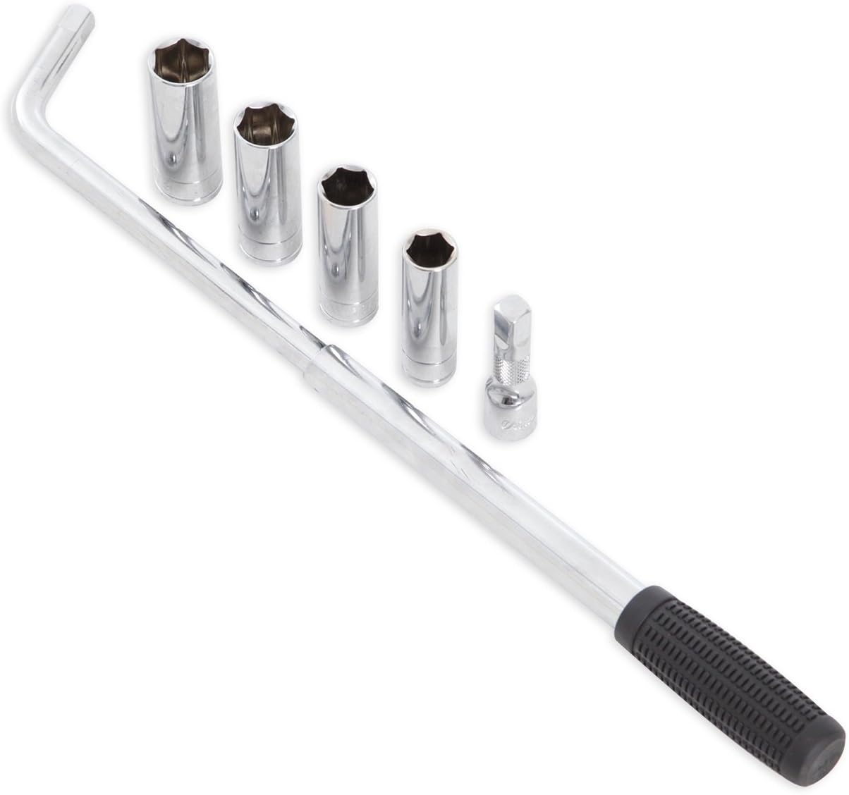 Pro Comp Wheels 2000LW Telescoping Lug Wrench w/4 Thin Wall Sockets Telescoping Lug Wrench