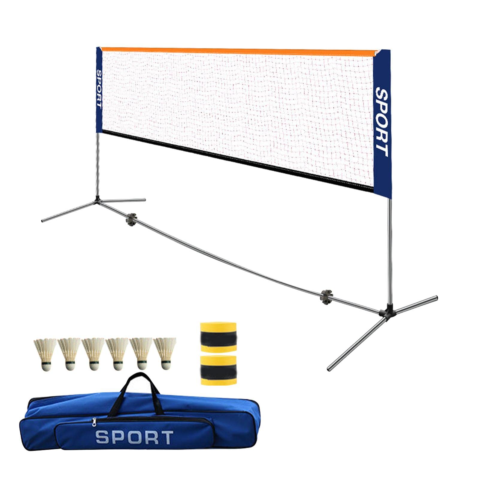 Meadawgs®Badminton Pickleball Net Set Multifunctional 6 Badminton for Soccer Indoor 3.1m Width|Sporting Goods|Tennis & Racquet Sports|Badminton-image-10