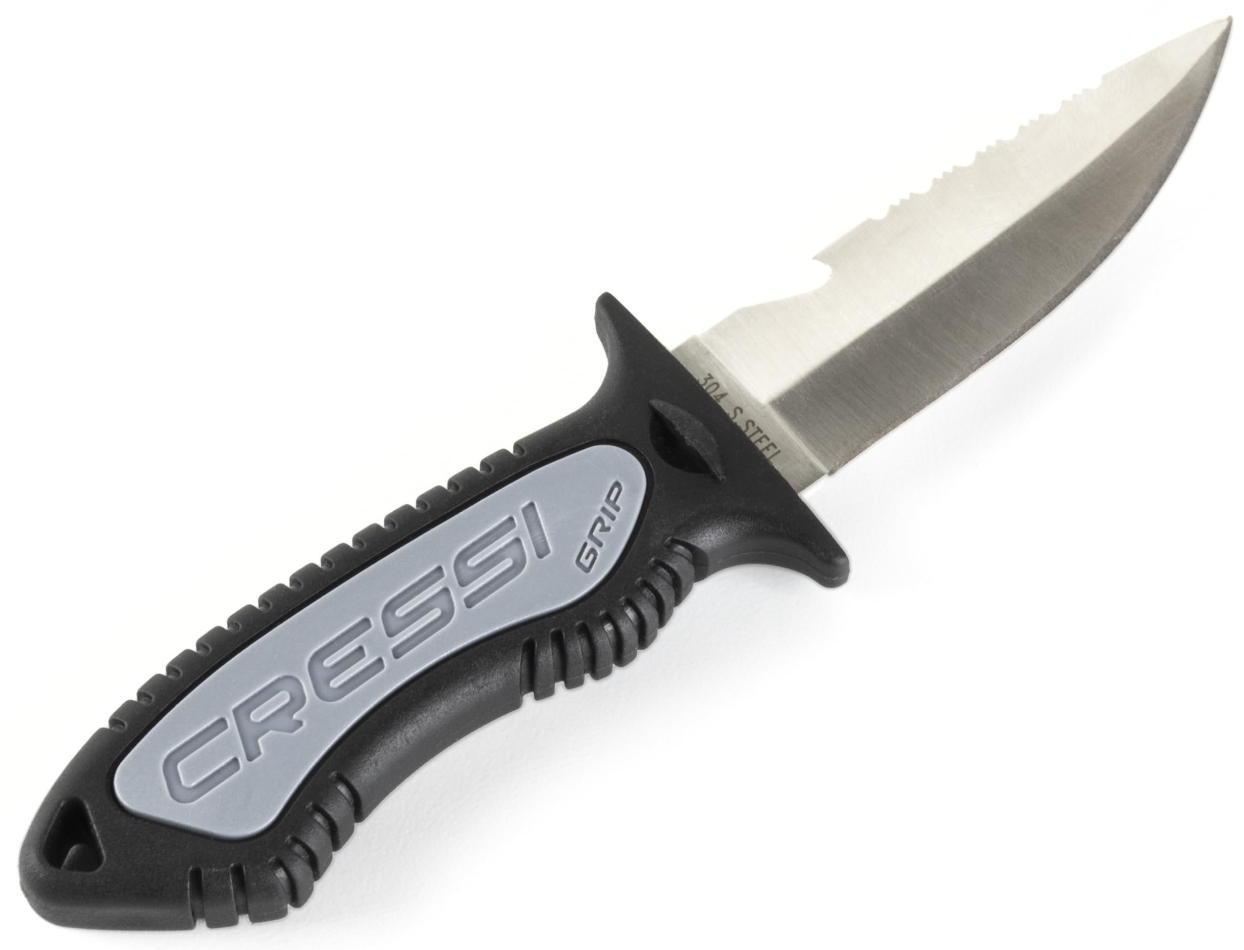 Cressi Grip Small Scuba Knife Regular Tip Steel